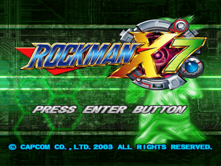 rockman x7 menu